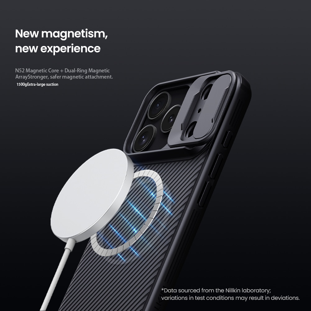 Funda CamShield MagSafe iPhone 17 Pro negro