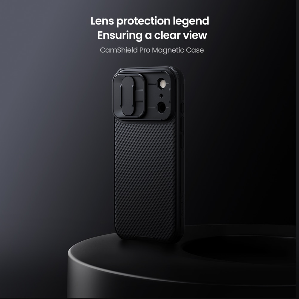 Funda CamShield MagSafe iPhone 17 Pro negro
