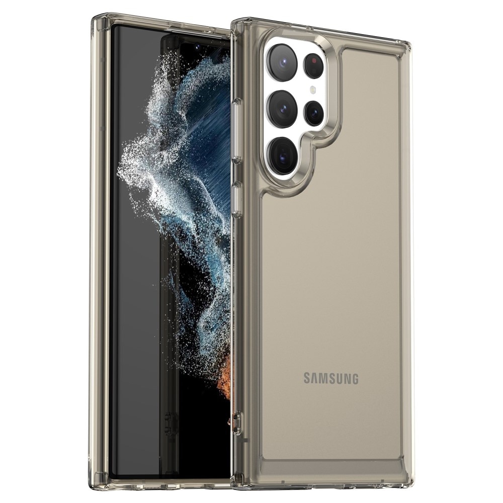 Funda Híbrida Crystal Hybrid Samsung Galaxy S23 Ultra gris