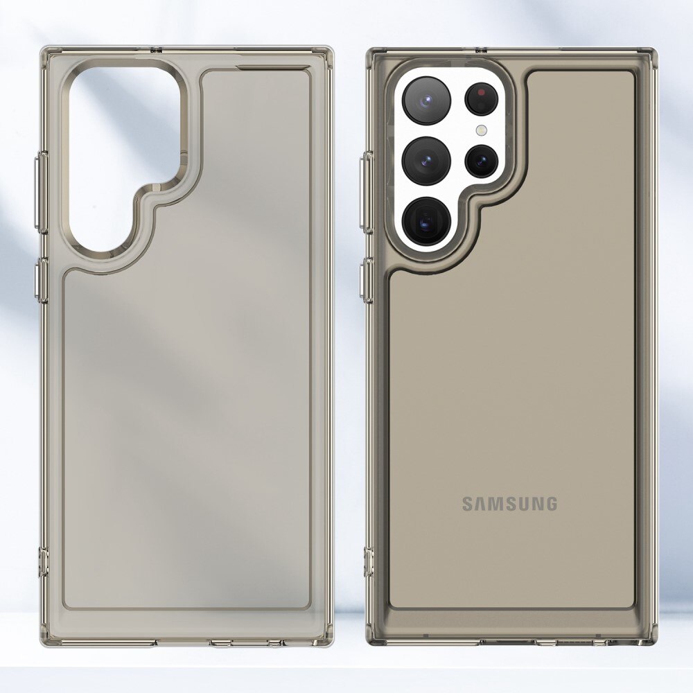 Funda Híbrida Crystal Hybrid Samsung Galaxy S23 Ultra gris
