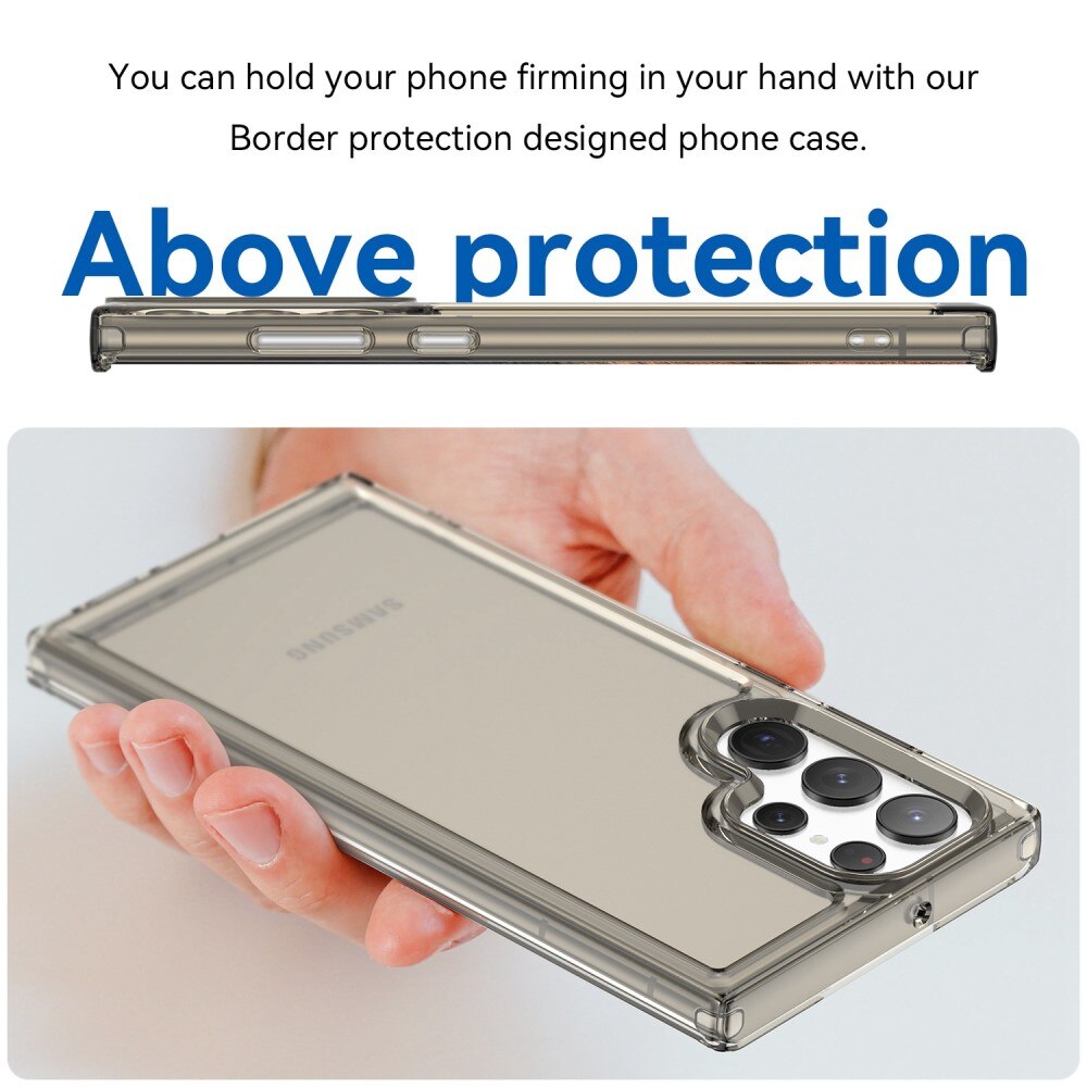 Funda Híbrida Crystal Hybrid Samsung Galaxy S23 Ultra gris