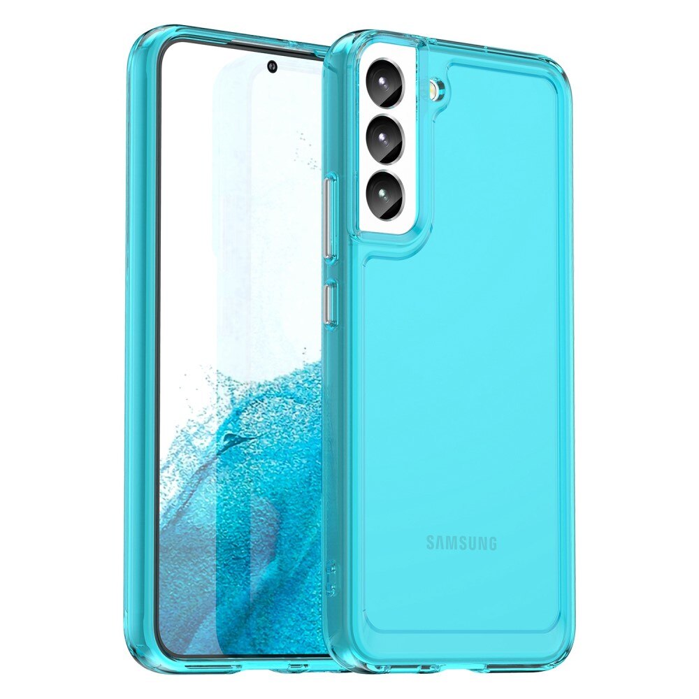 Funda Híbrida Crystal Hybrid Samsung Galaxy S23 azul