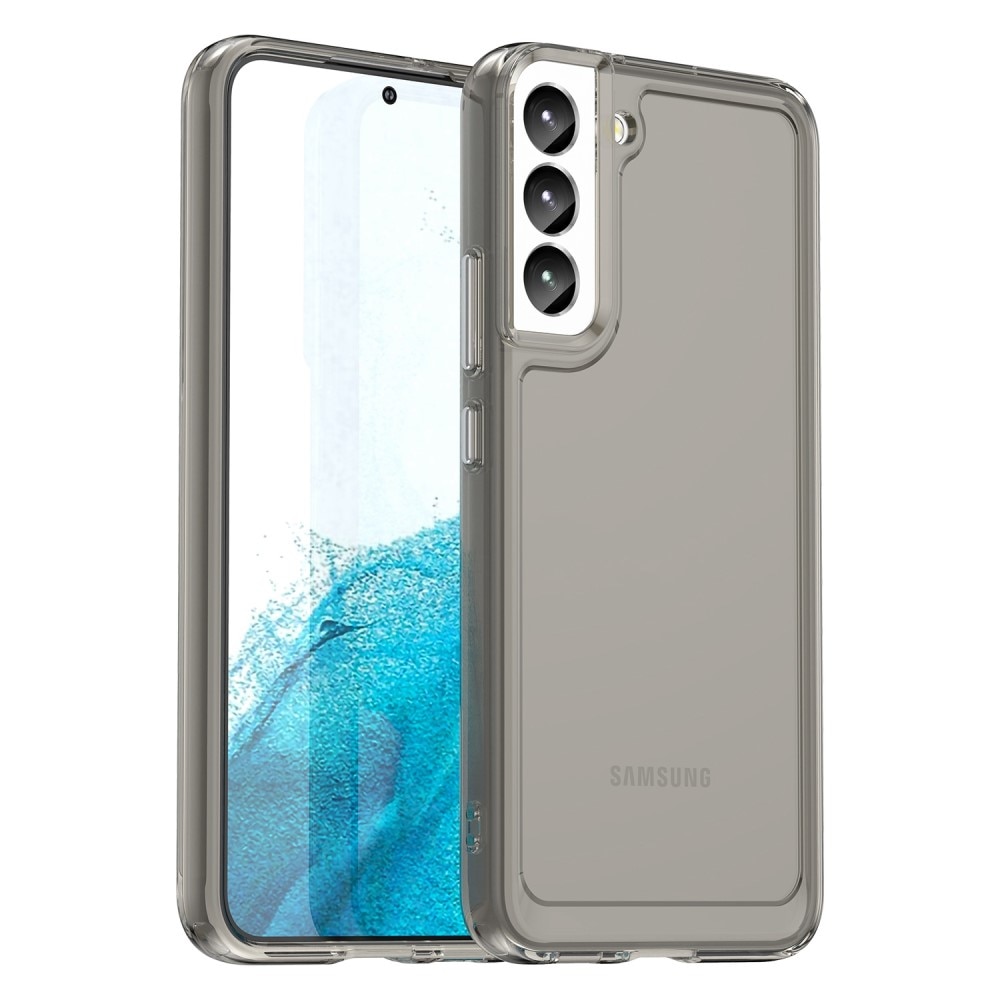 Funda Híbrida Crystal Hybrid Samsung Galaxy S23 Plus gris