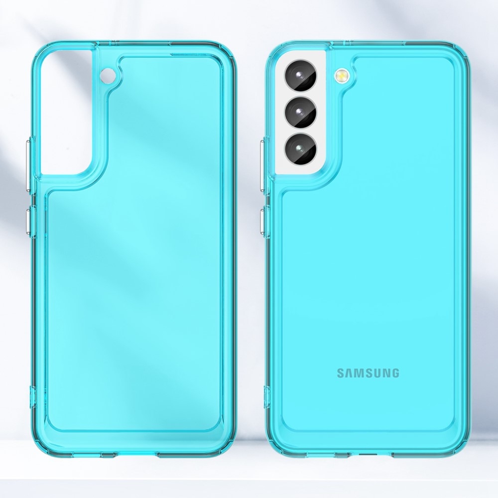 Funda Híbrida Crystal Hybrid Samsung Galaxy S23 Plus azul