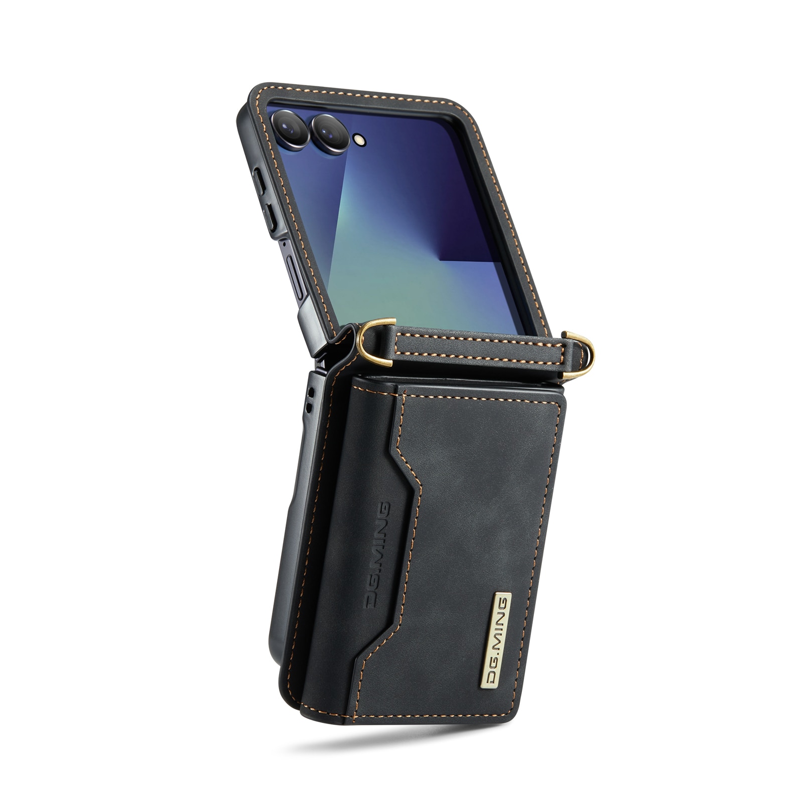 Funda Card Slot Samsung Galaxy Z Flip 7 Negro