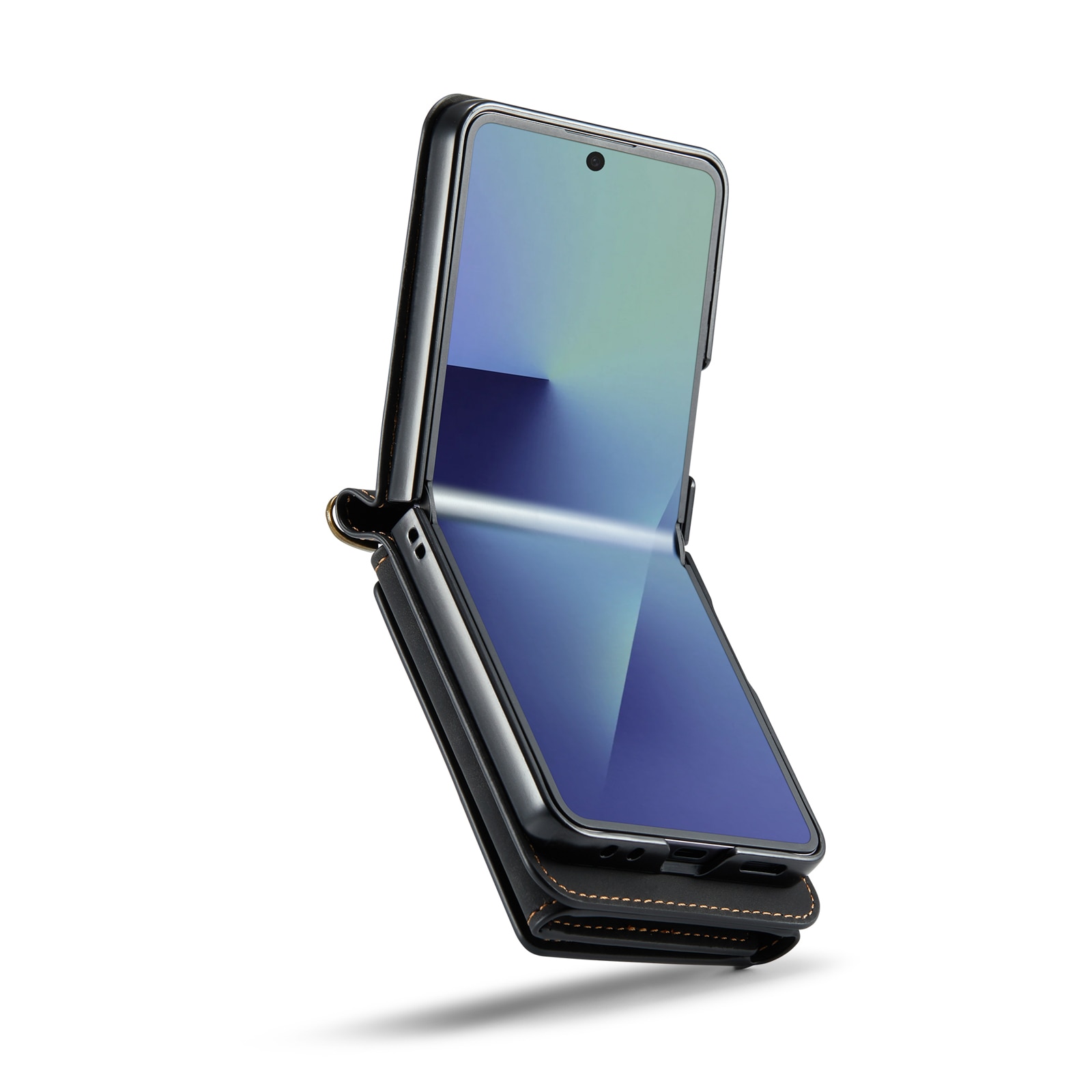 Funda Card Slot Samsung Galaxy Z Flip 7 Negro