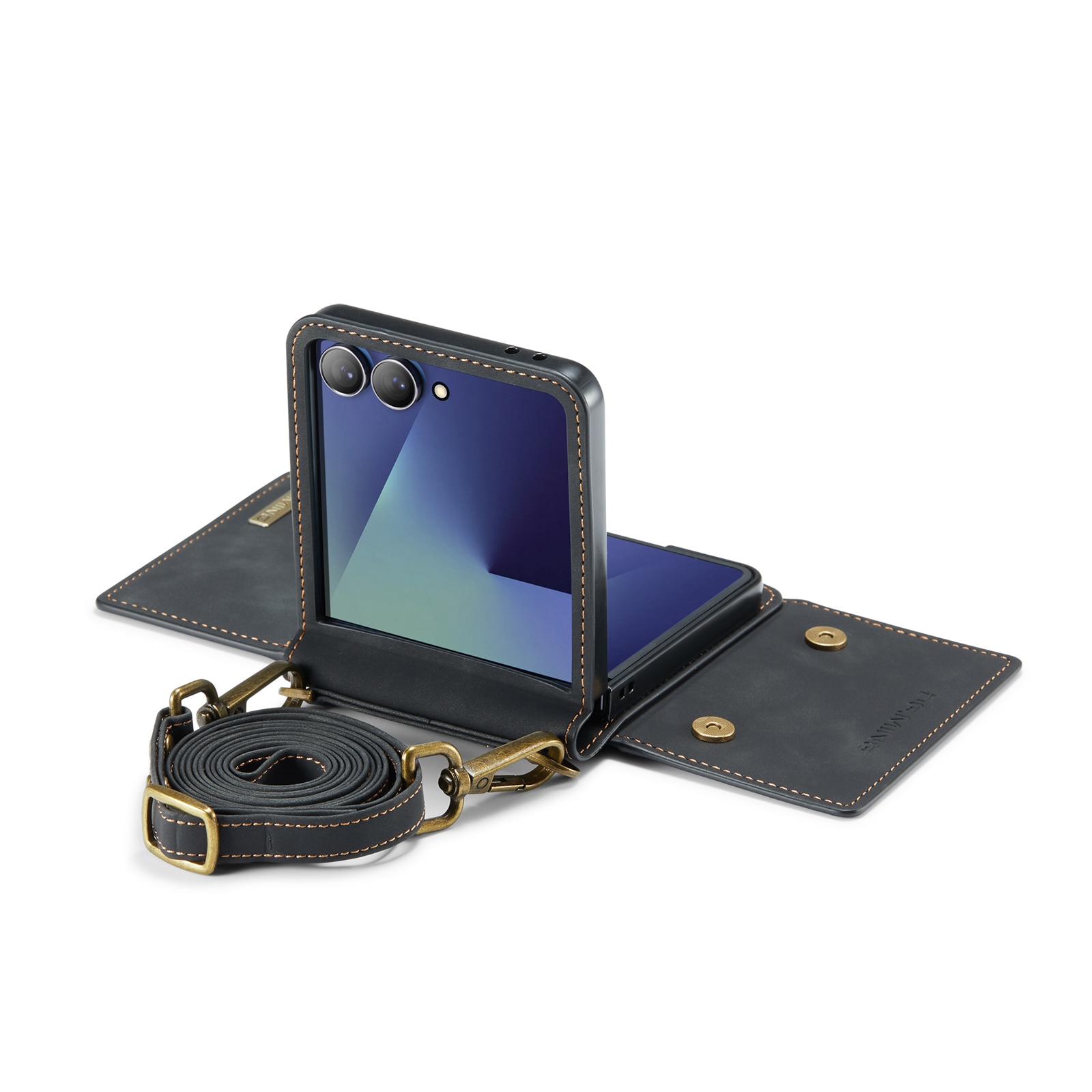 Funda Card Slot Samsung Galaxy Z Flip 7 Negro