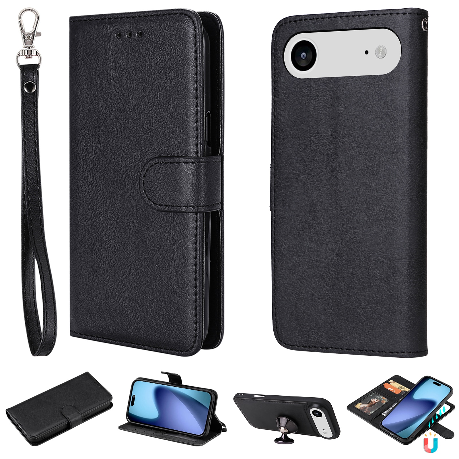 Funda magnética iPhone 17 Air Negro
