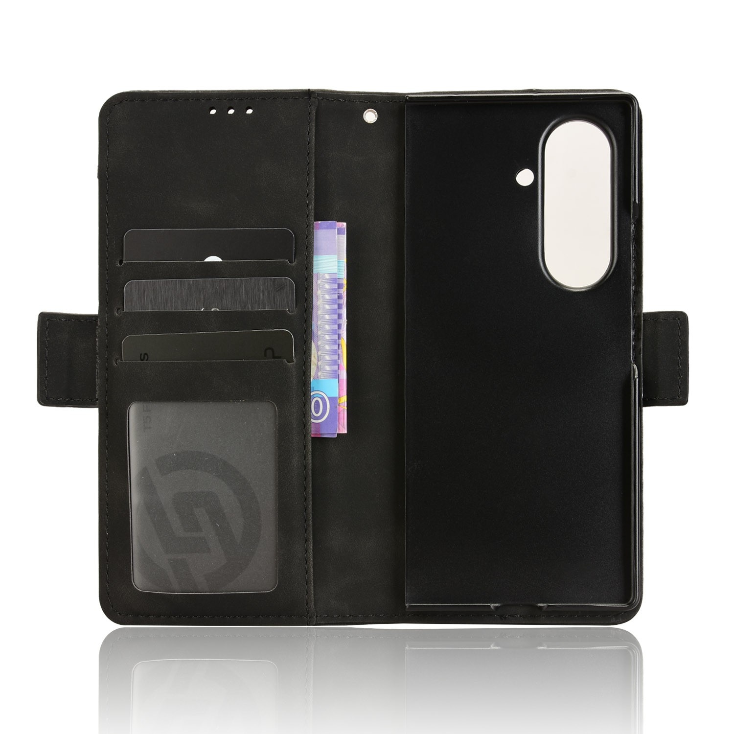 Funda multiusos con solapa con portalápices S-Pen Samsung Galaxy Z Fold 7 negro