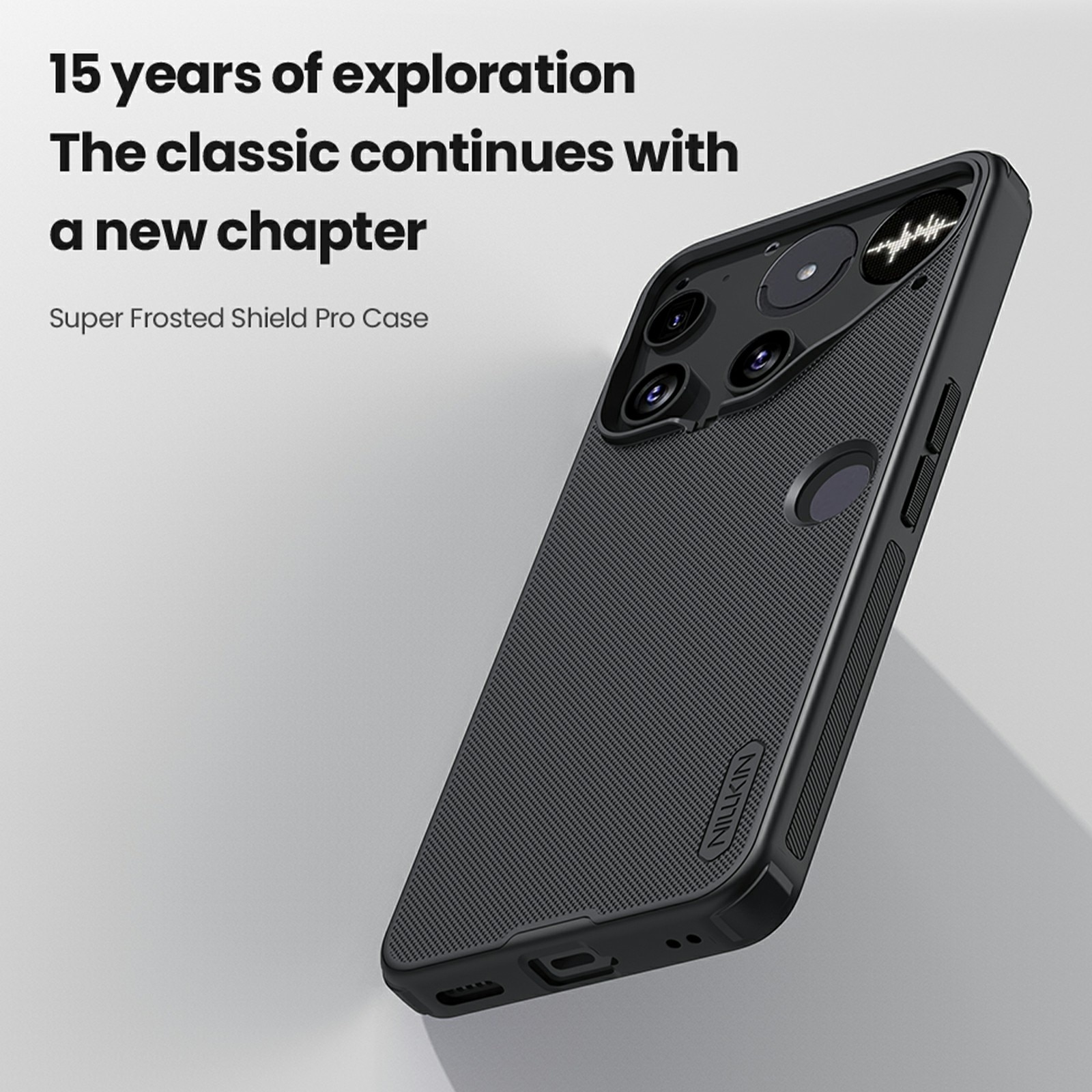 Super Frosted Shield Nothing Phone 3 negro
