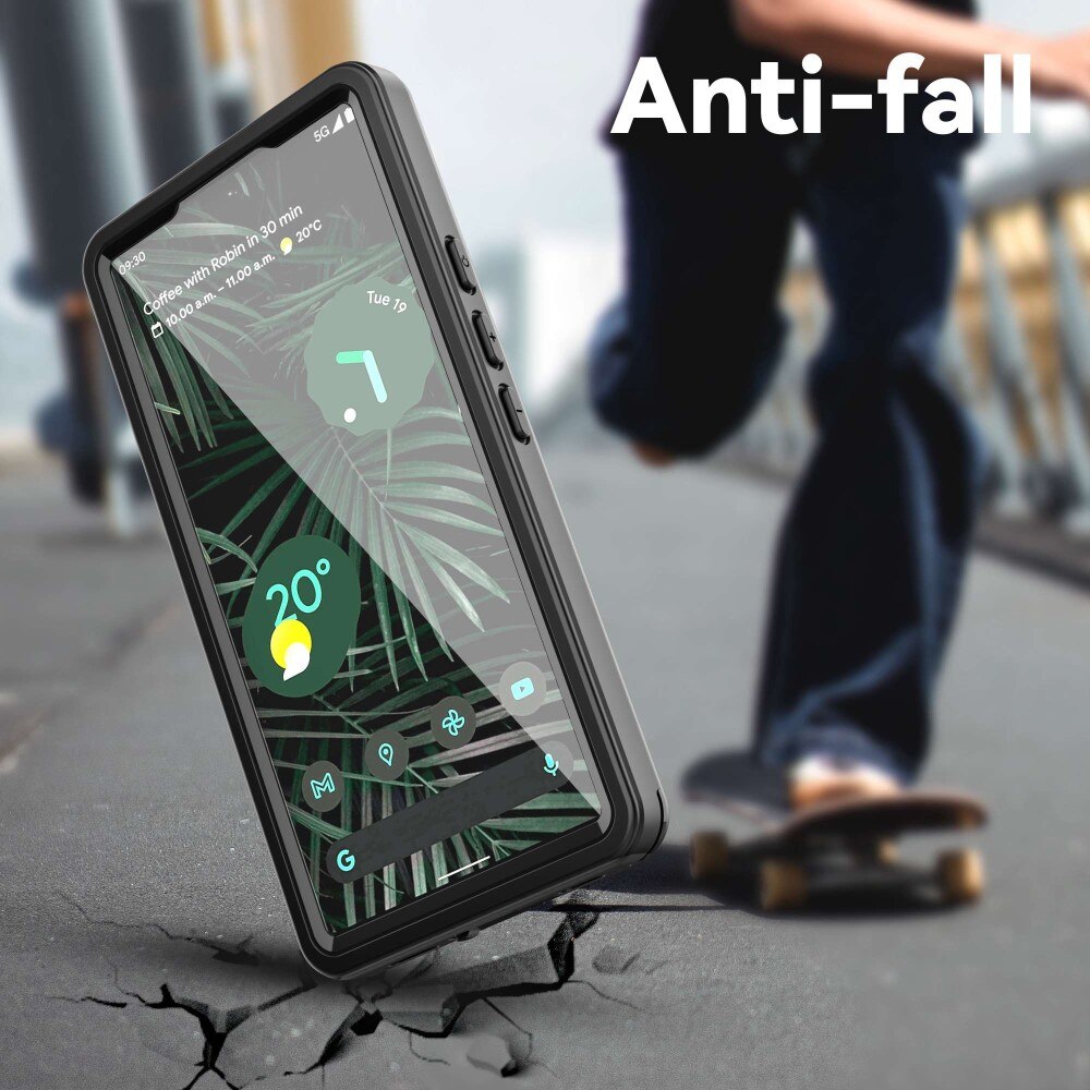 Funda Híbrida Impermeable Google Pixel 6a transparente