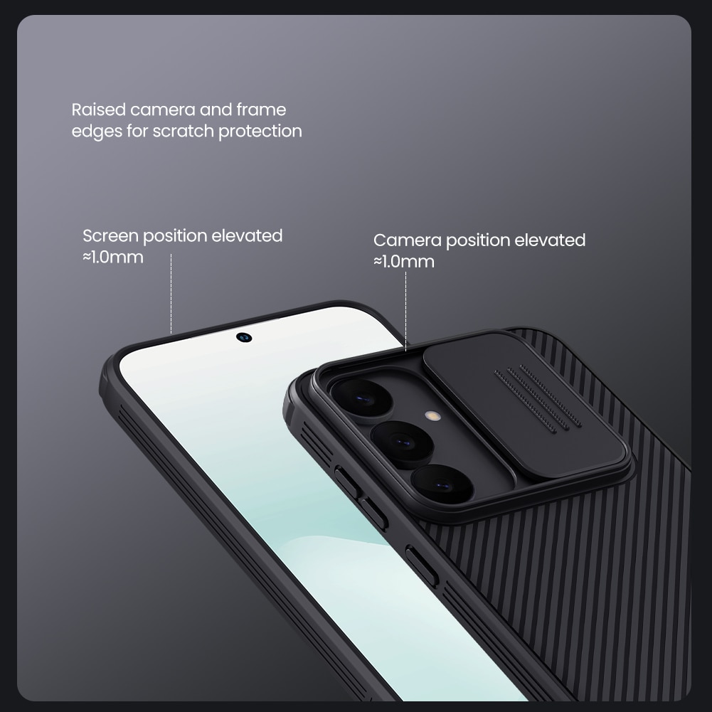 Funda CamShield Samsung Galaxy S25 FE Negro