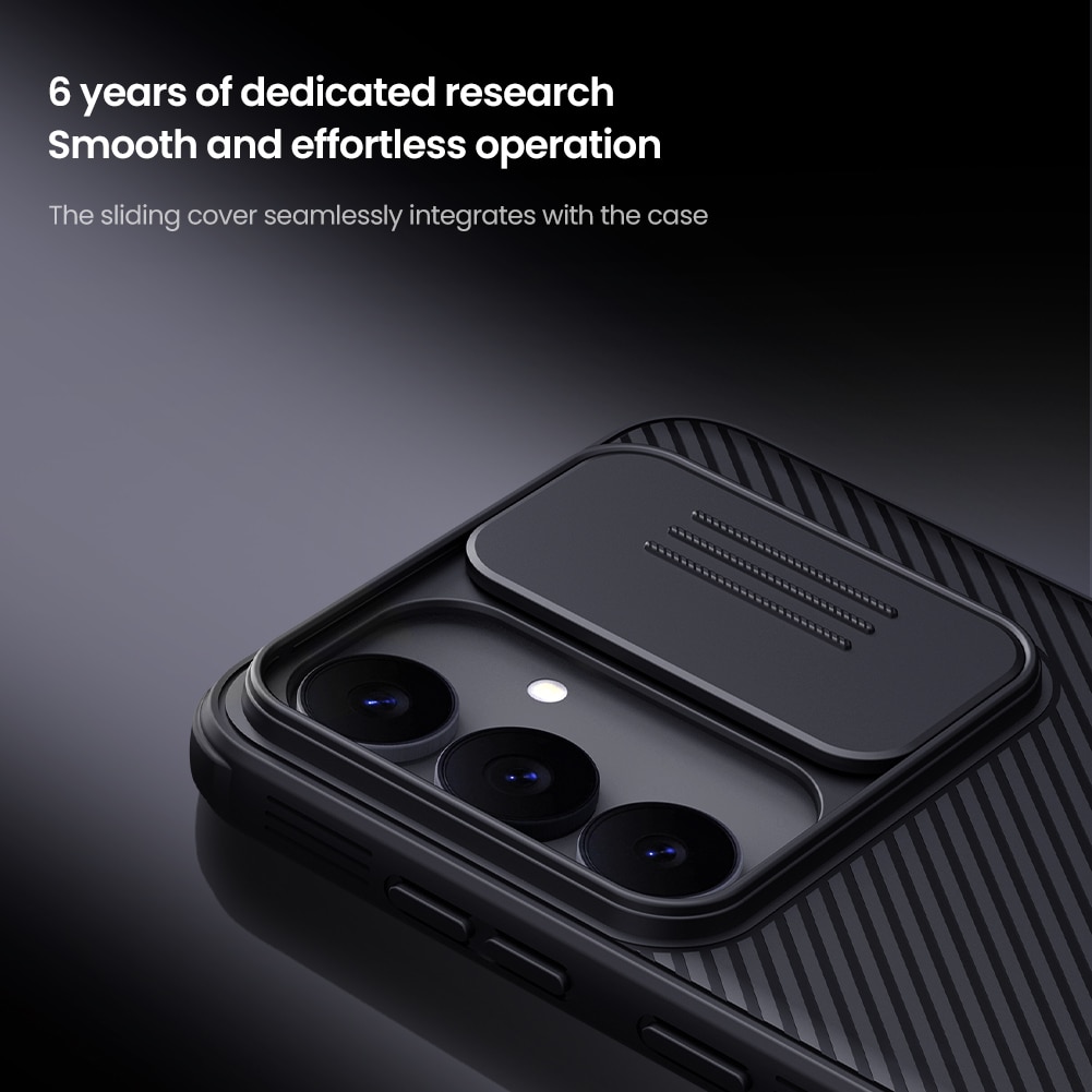 Funda CamShield Samsung Galaxy S25 FE Negro