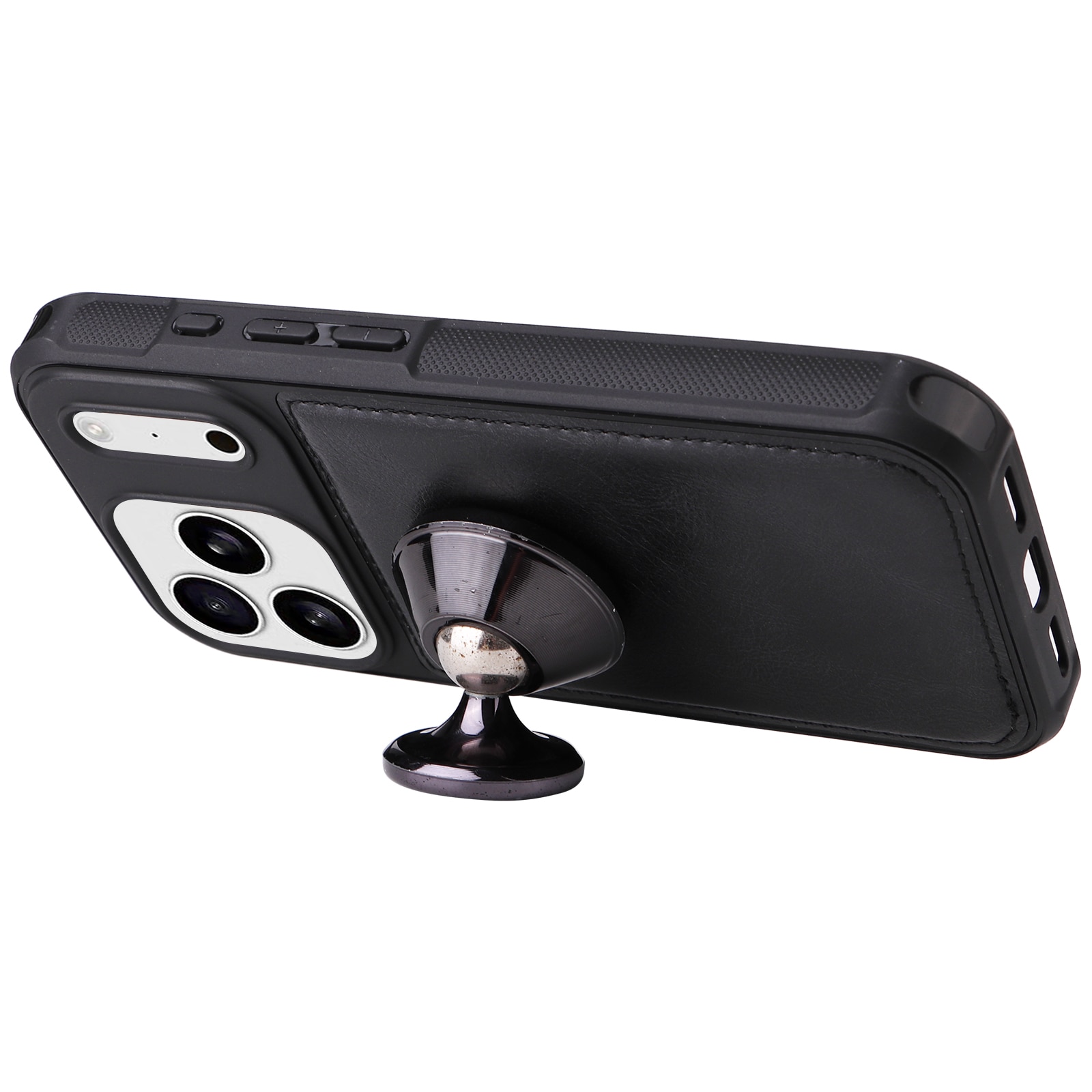 Magnet Leather Multi Wallet iPhone 17 Pro Max negro