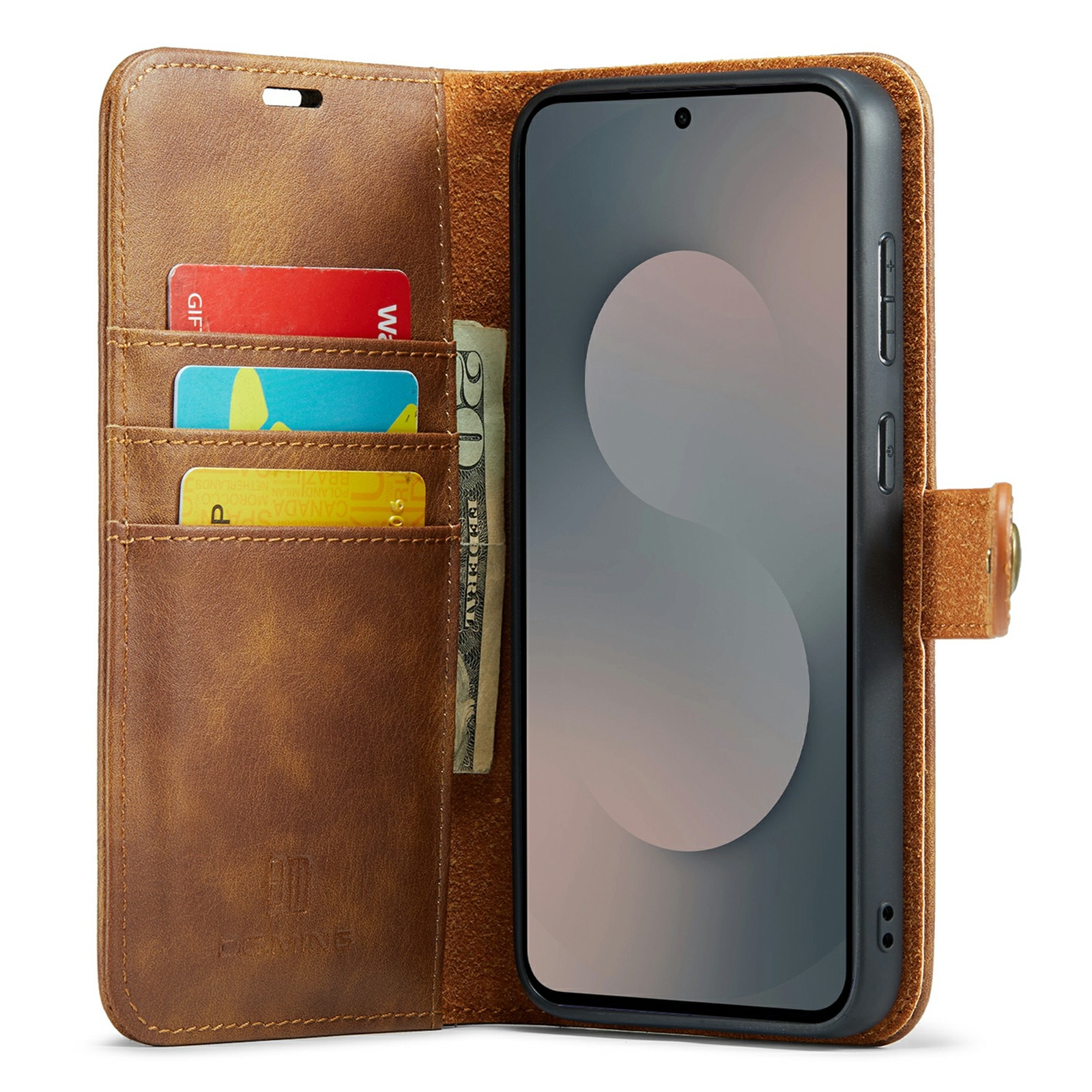 Cartera Magnet Wallet Samsung Galaxy S25 FE Cognac