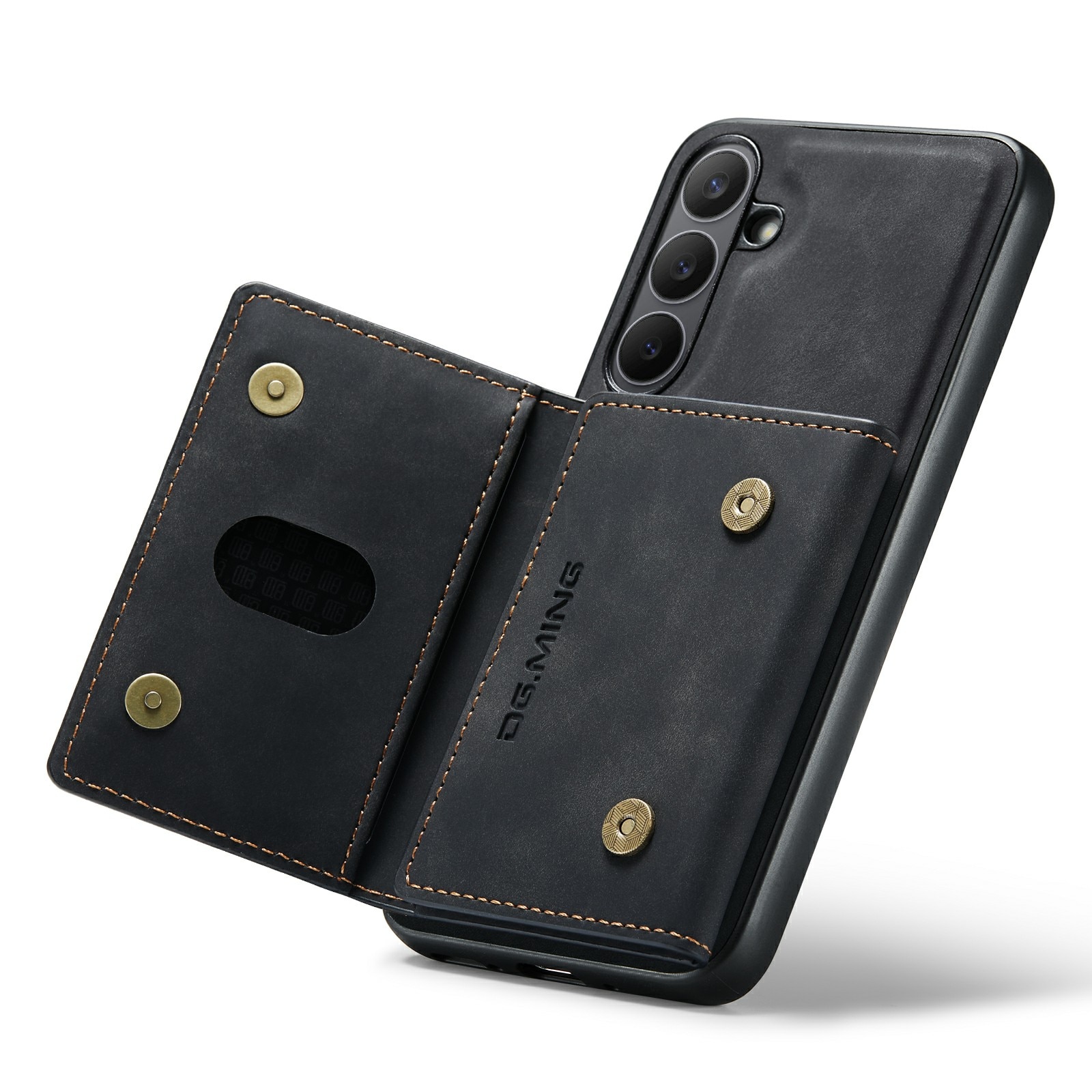 Funda Magnetic Card Slot Samsung Galaxy S25 FE Negro