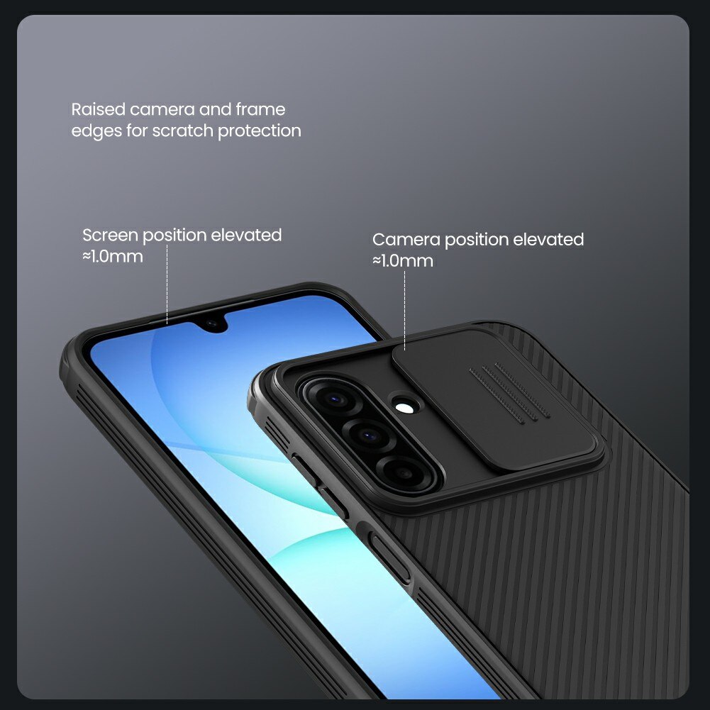 Funda CamShield Samsung Galaxy A17 Negro
