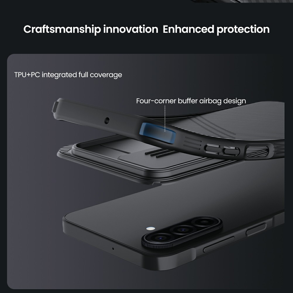 Funda CamShield Samsung Galaxy A17 Negro