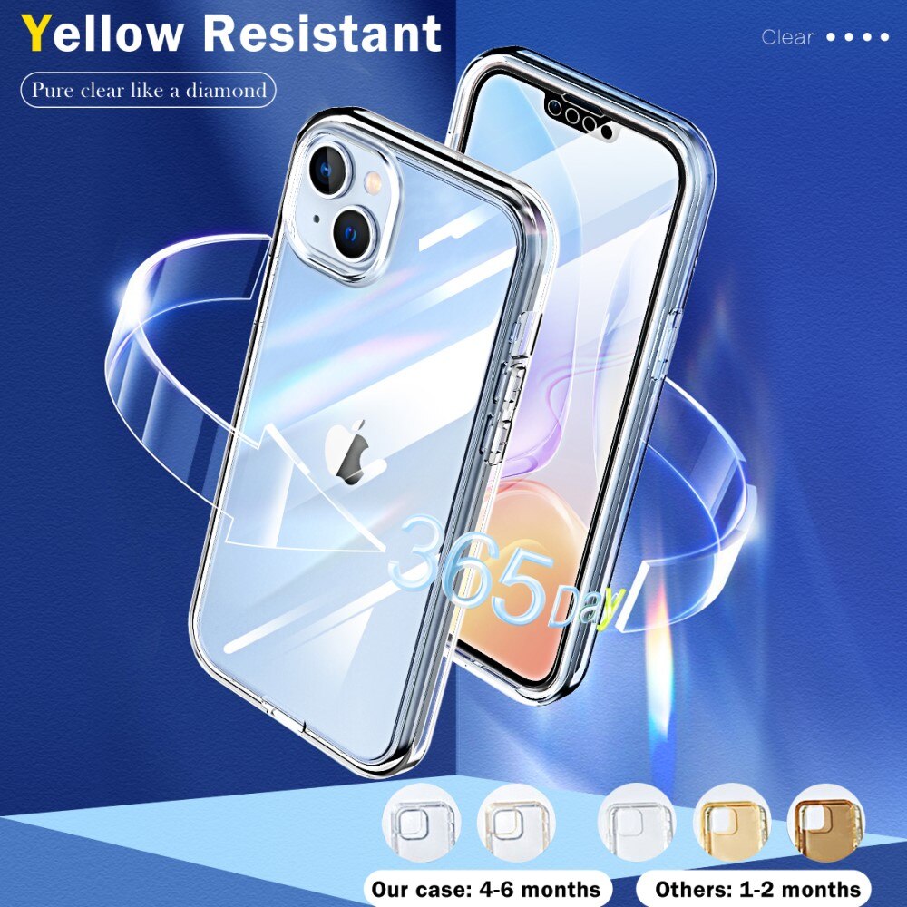 Funda Full Protection iPhone 14 Plus Transparente