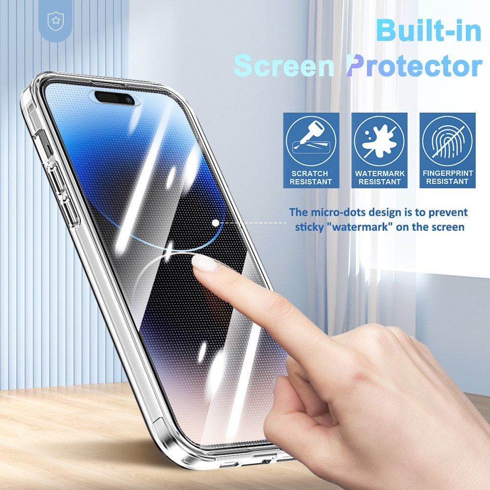 Funda Full Protection iPhone 14 Pro Transparente