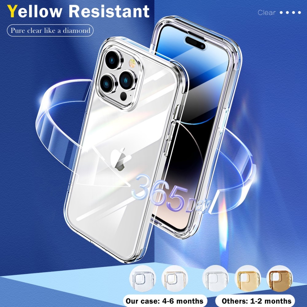 Funda Full Protection iPhone 14 Pro Transparente