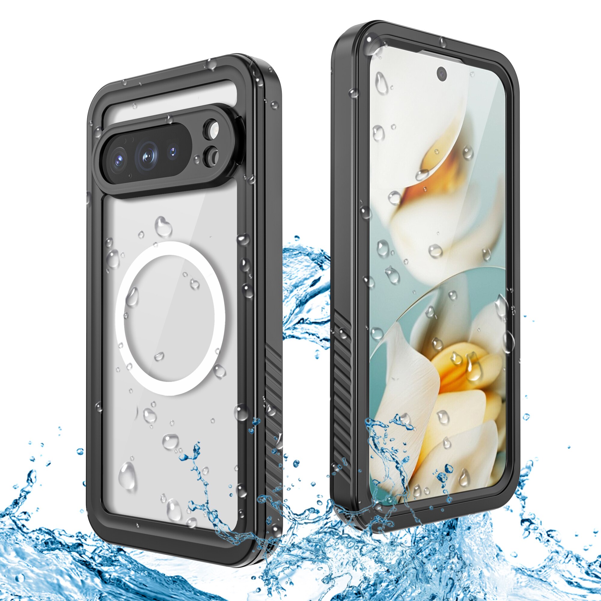 Funda Híbrida Impermeable Google Pixel 10 Pro XL transparente
