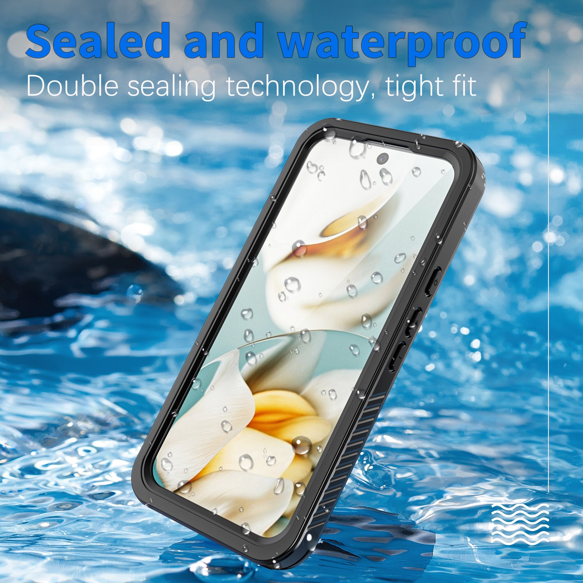 Funda Híbrida Impermeable Google Pixel 10 Pro XL transparente