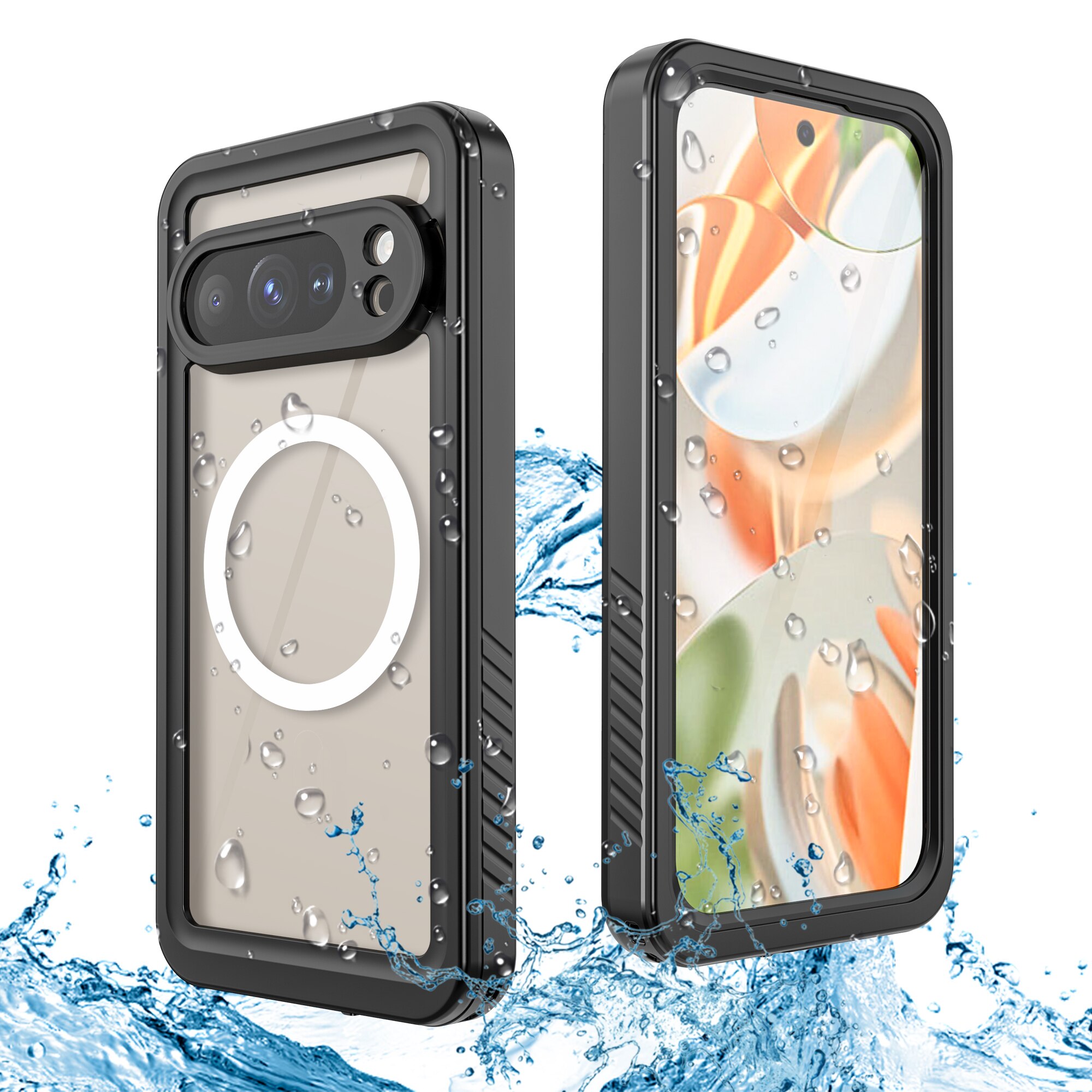 Funda Híbrida Impermeable Google Pixel 10 Pro transparente