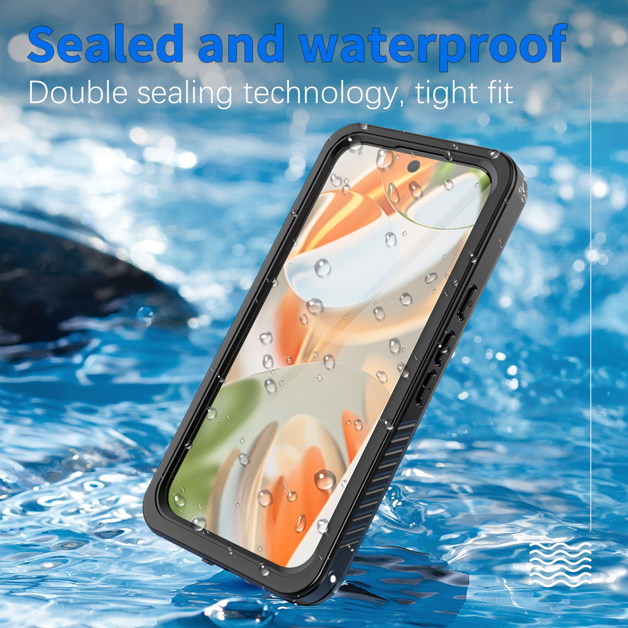 Funda Híbrida Impermeable Google Pixel 10 Pro transparente
