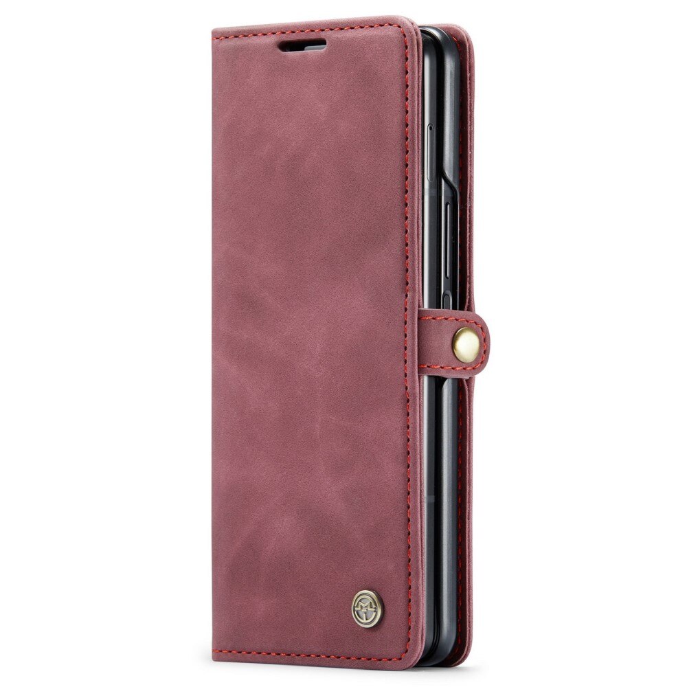 Funda delgada con solapa Samsung Galaxy Z Fold 4 rojo