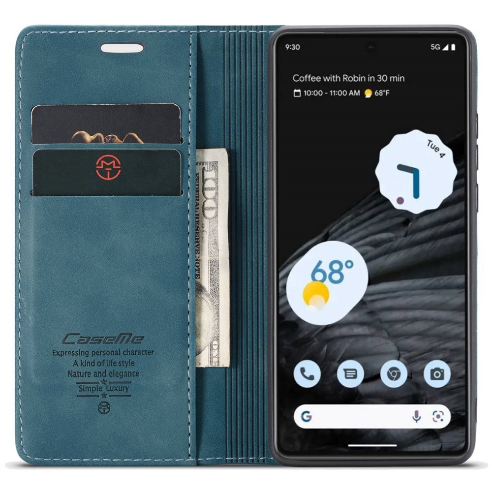 Funda delgada con solapa Google Pixel 7 azul