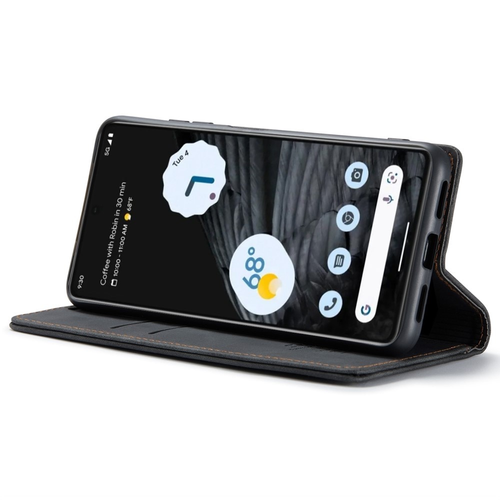 Funda delgada con solapa Google Pixel 7 negro