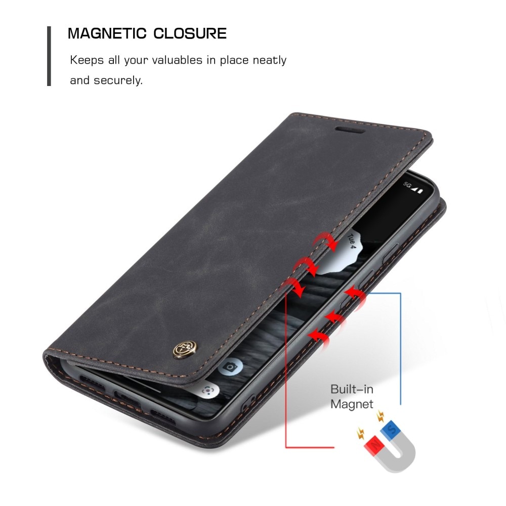 Funda delgada con solapa Google Pixel 7 Negro