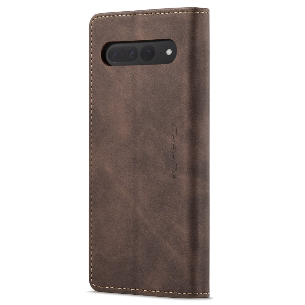 Funda delgada con solapa Google Pixel 7 Pro marrón