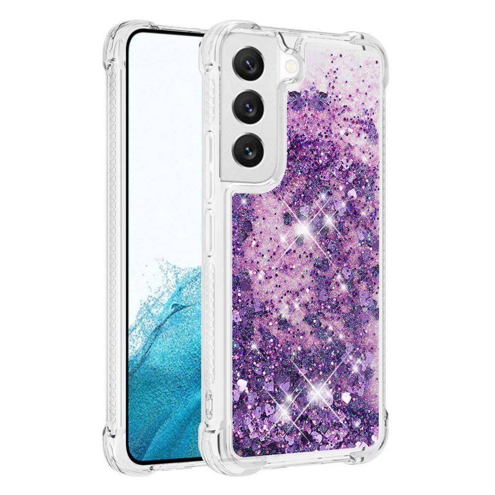 Funda Glitter Powder TPU Samsung Galaxy S23 violeta