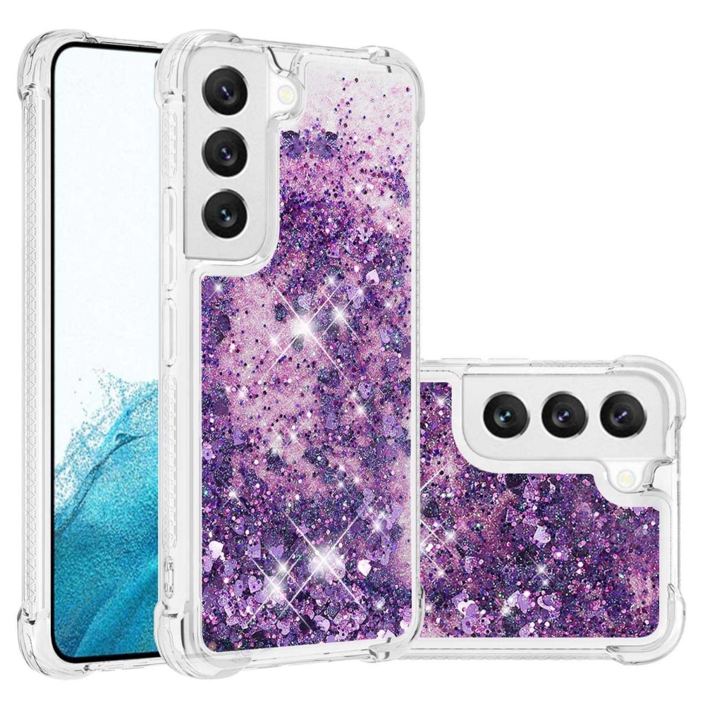 Funda Glitter Powder TPU Samsung Galaxy S23 violeta