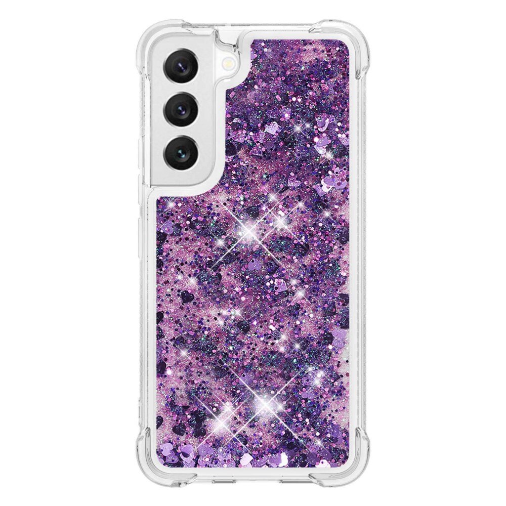 Funda Glitter Powder TPU Samsung Galaxy S23 violeta