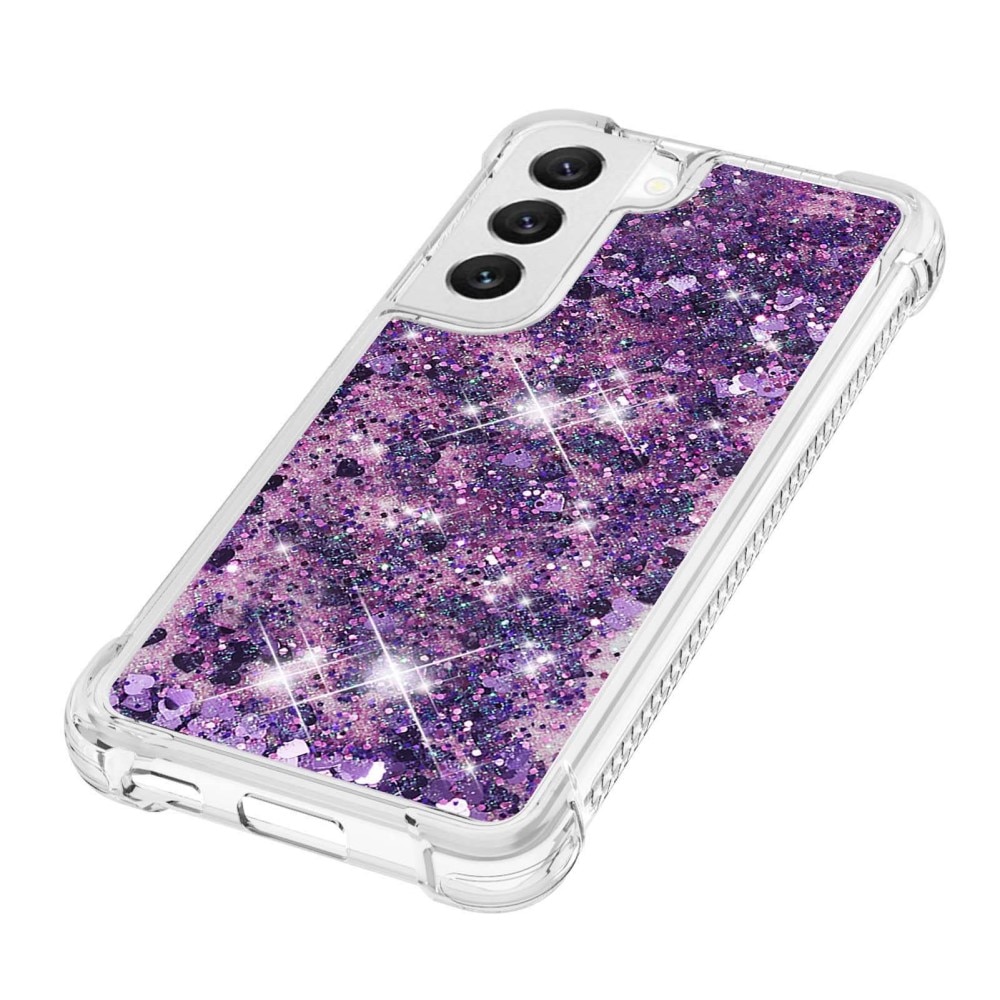 Funda Glitter Powder TPU Samsung Galaxy S23 violeta