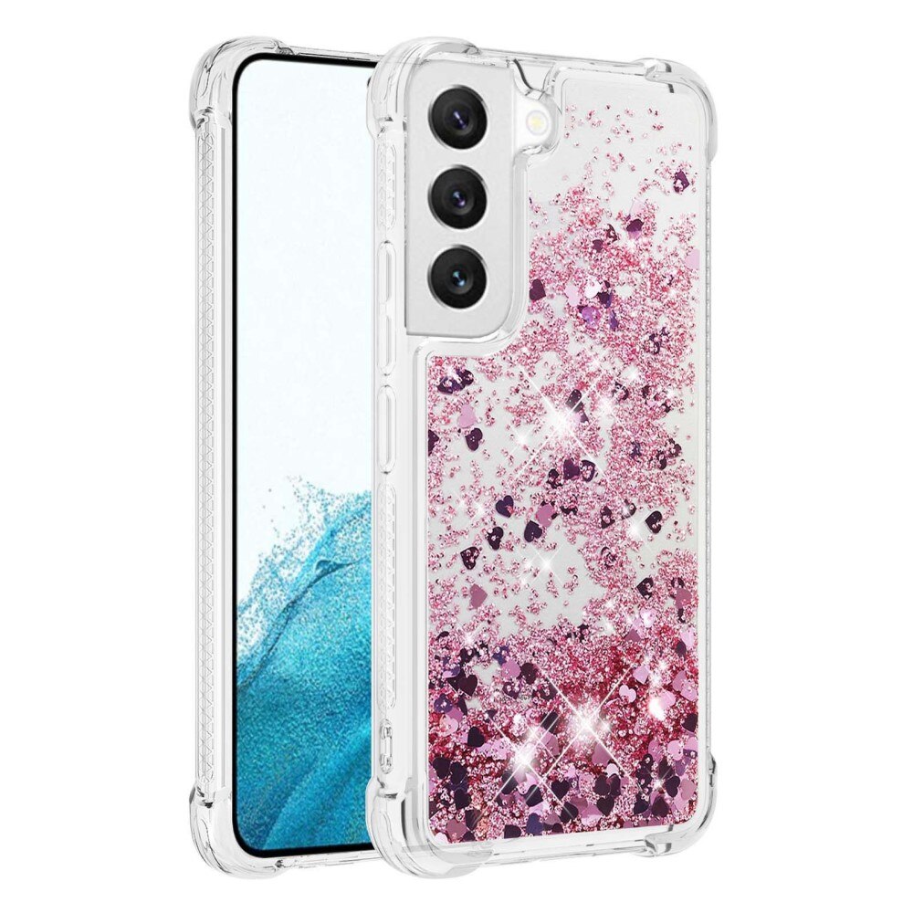 Funda Glitter Powder TPU Samsung Galaxy S23 rosado