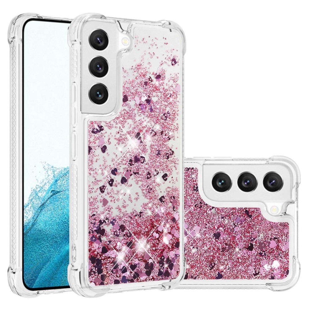 Funda Glitter Powder TPU Samsung Galaxy S23 rosado