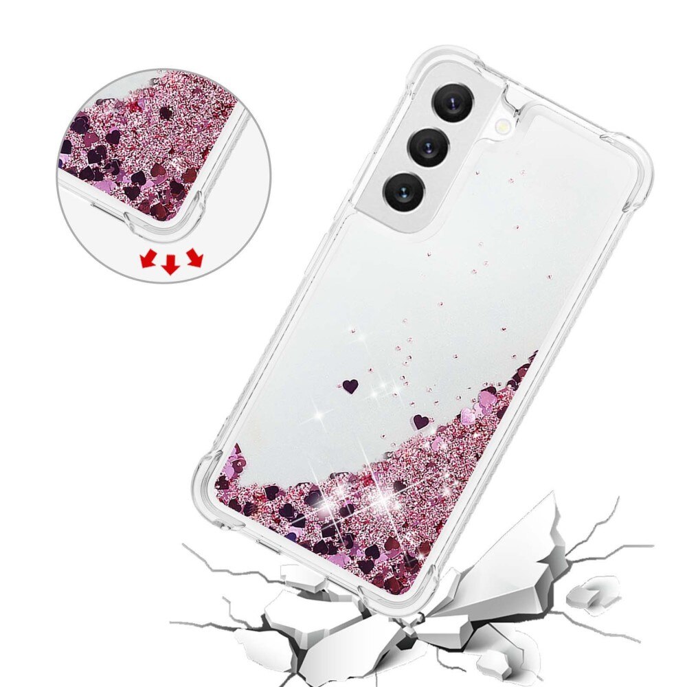 Funda Glitter Powder TPU Samsung Galaxy S23 rosado