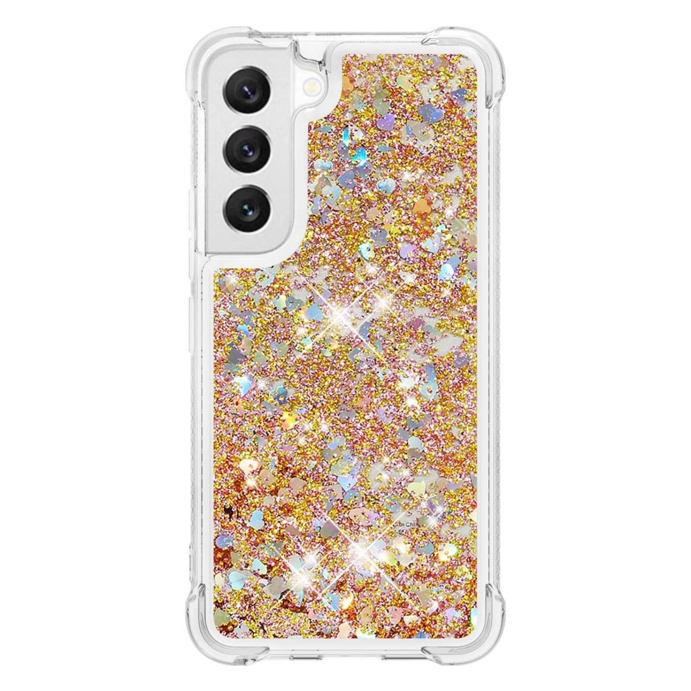 Funda Glitter Powder TPU Samsung Galaxy S23 oro