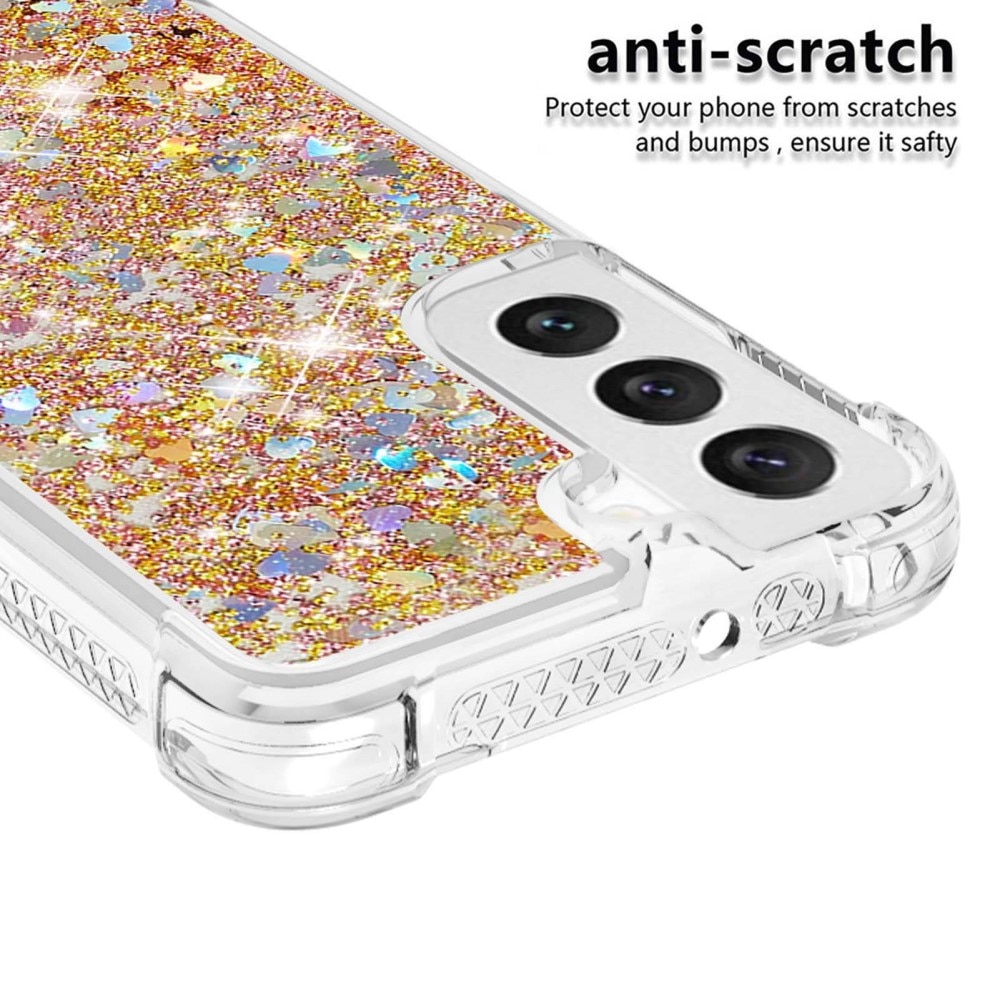 Funda Glitter Powder TPU Samsung Galaxy S23 oro