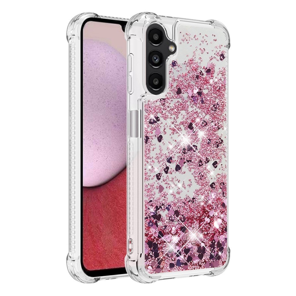 Funda Glitter Powder TPU Samsung Galaxy A14 rosado