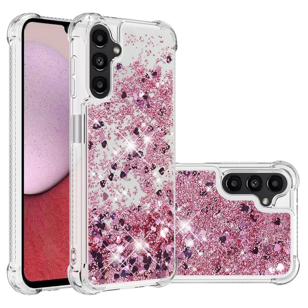 Funda Glitter Powder TPU Samsung Galaxy A14 rosado