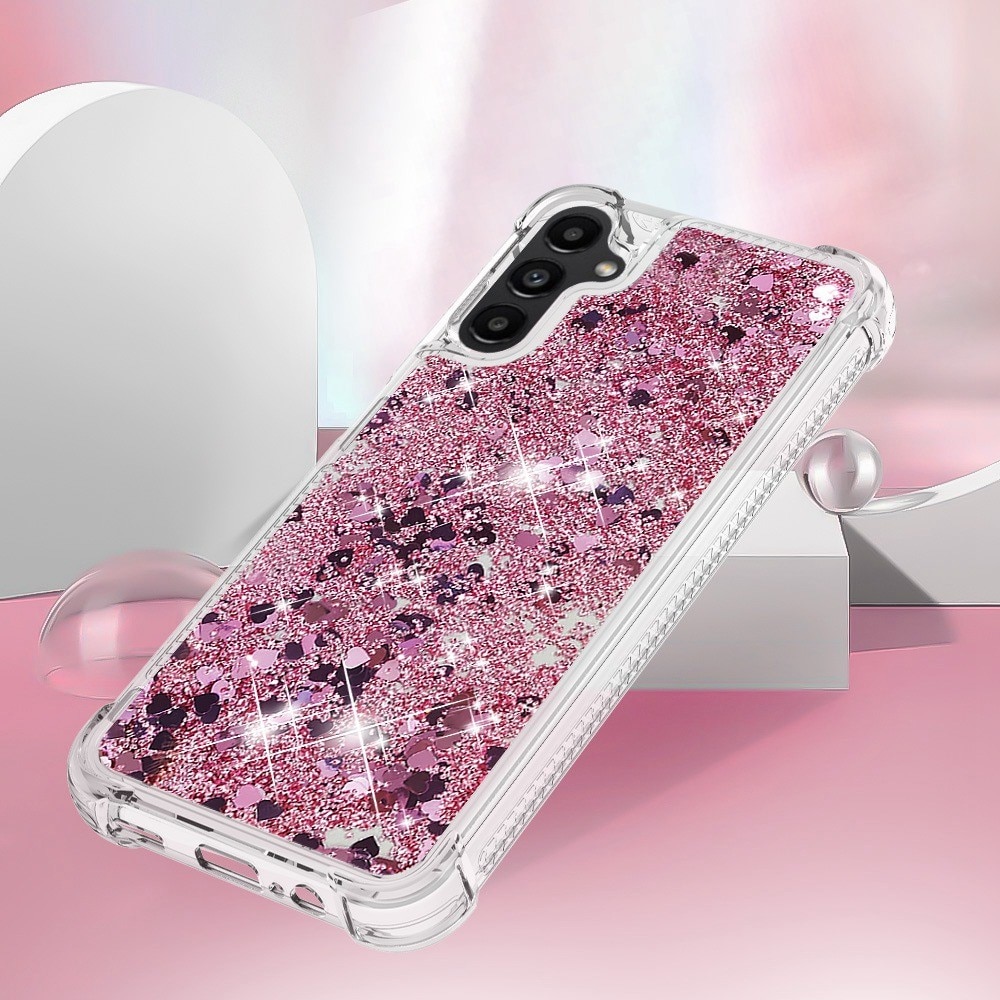 Funda Glitter Powder TPU Samsung Galaxy A14 rosado