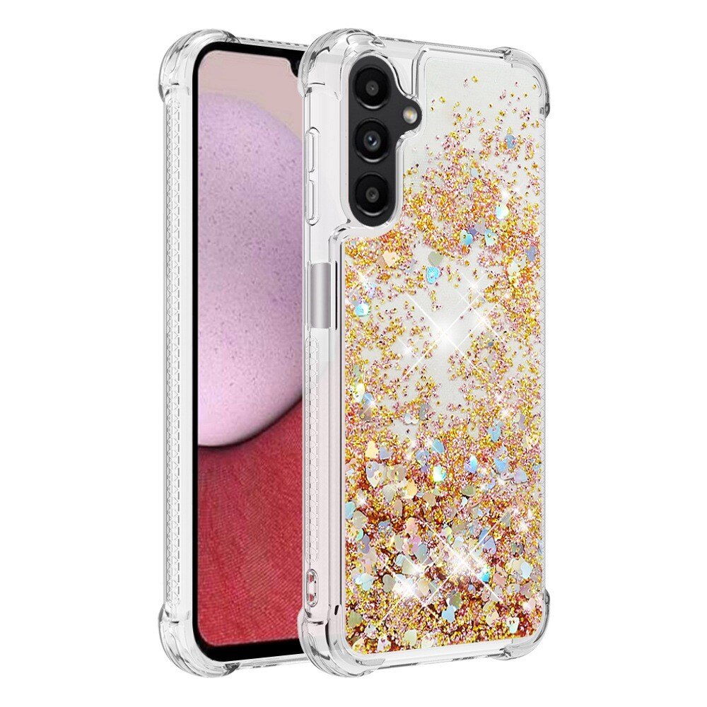 Funda Glitter Powder TPU Samsung Galaxy A14 oro