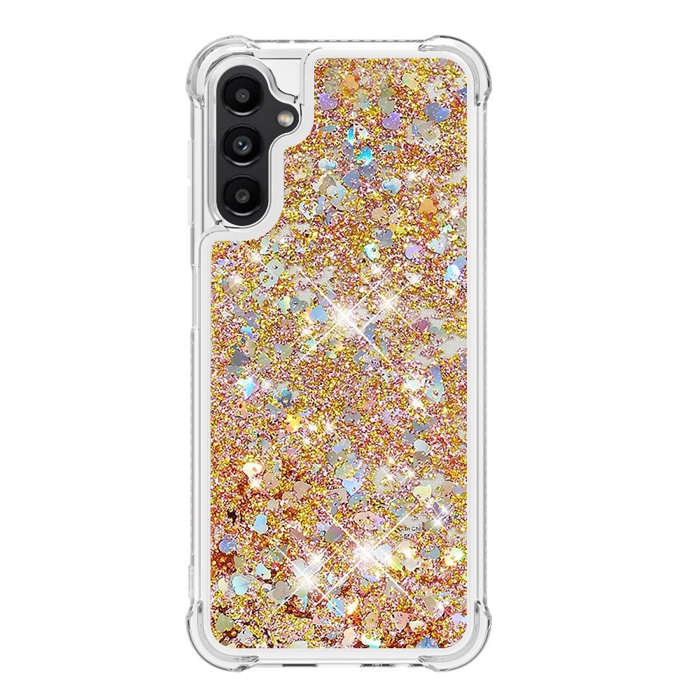 Funda Glitter Powder TPU Samsung Galaxy A14 oro