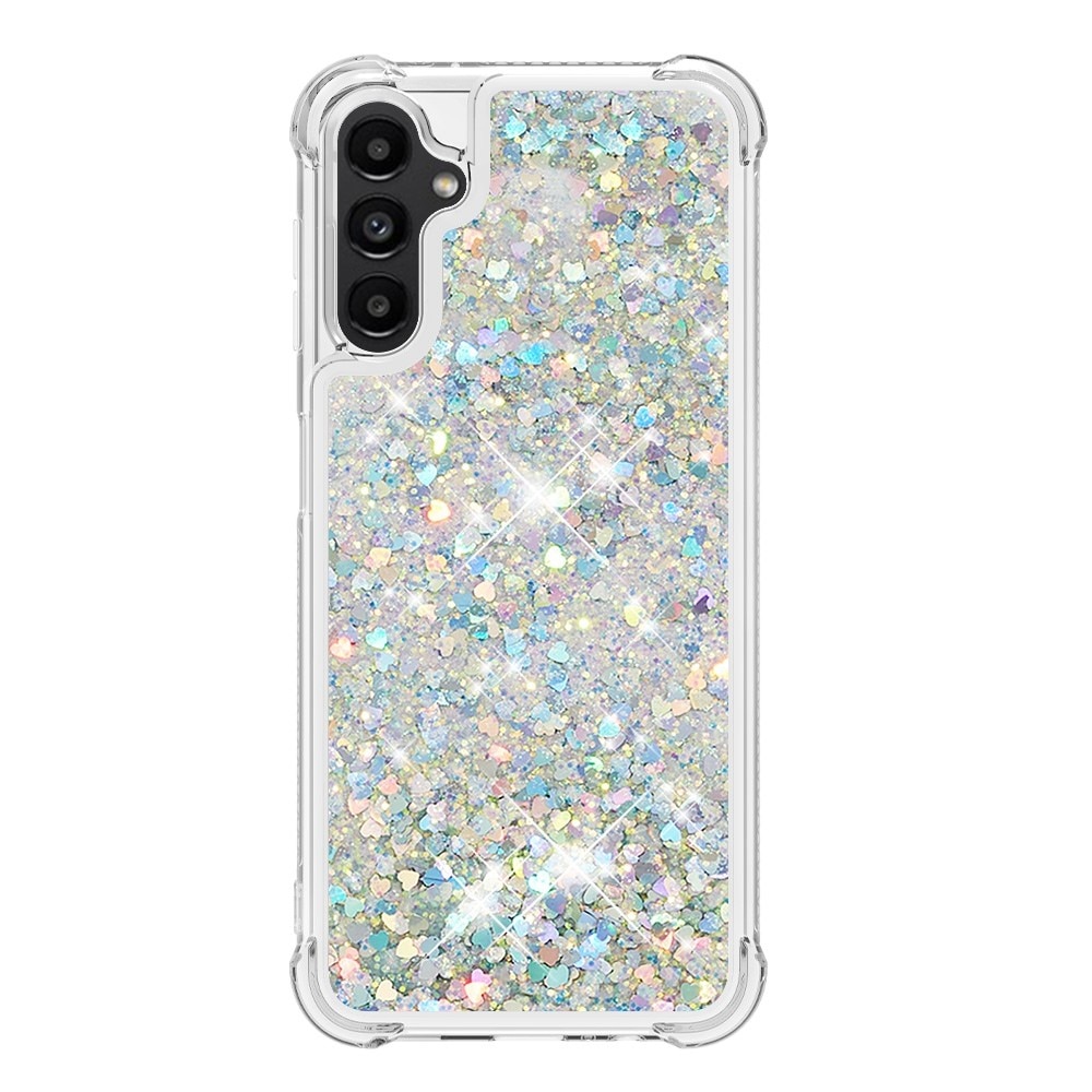 Funda Glitter Powder TPU Samsung Galaxy A14 plata