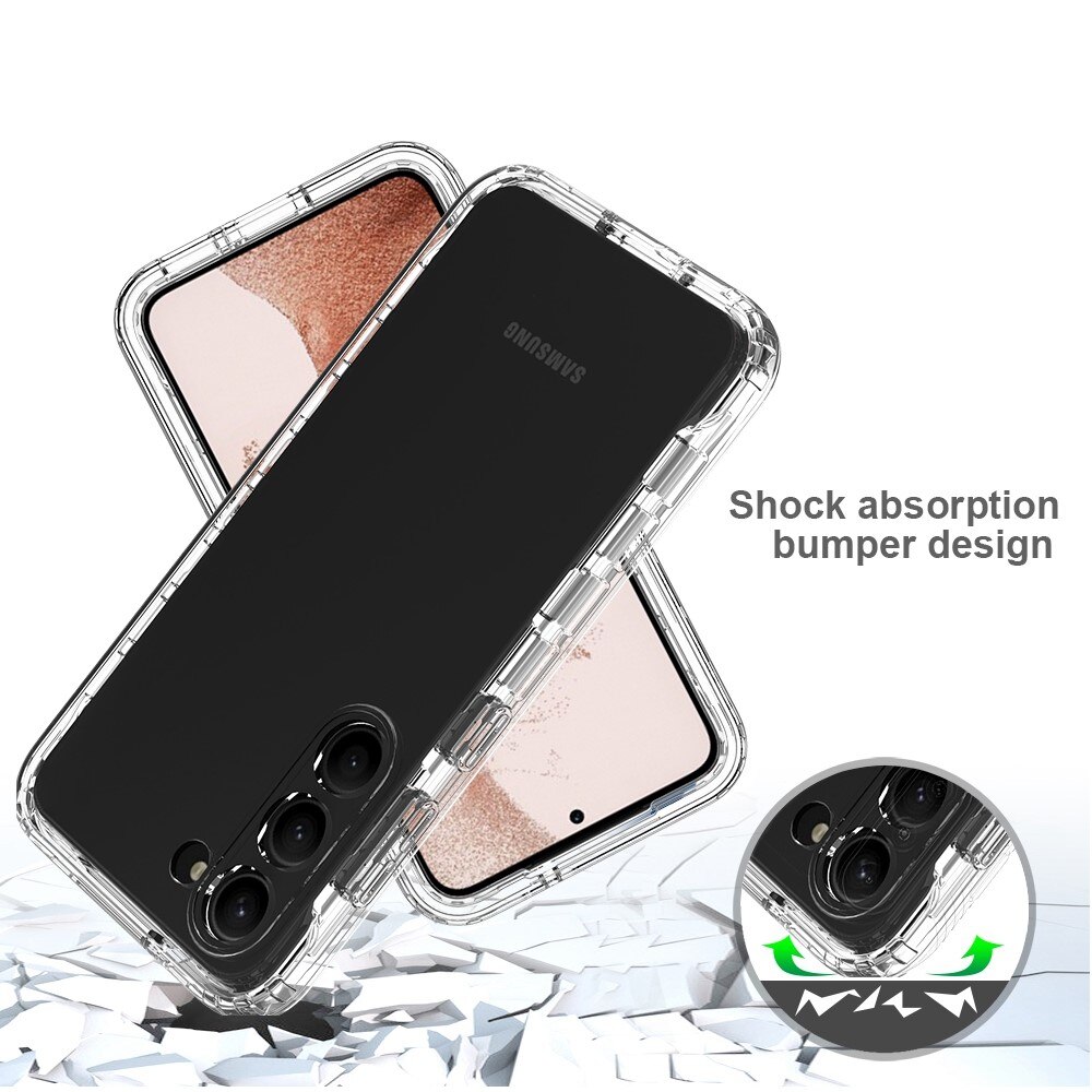 Funda con cobertura total Samsung Galaxy S23 Transparente